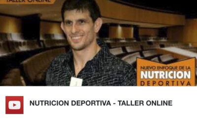 NUTRICION DEPORTIVA – TALLER ONLINE